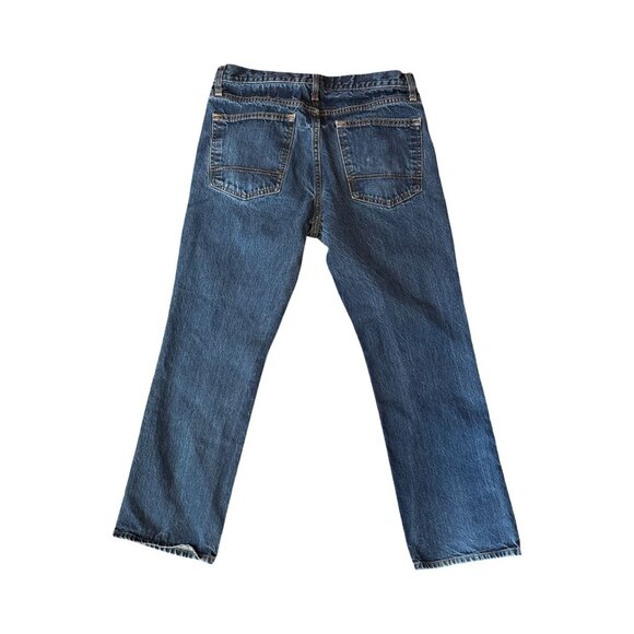 Arizona Jean Co. Mens Original Boot Cut Jeans 33x30 Blue Denim 100% Cotton Made - Picture 2 of 5